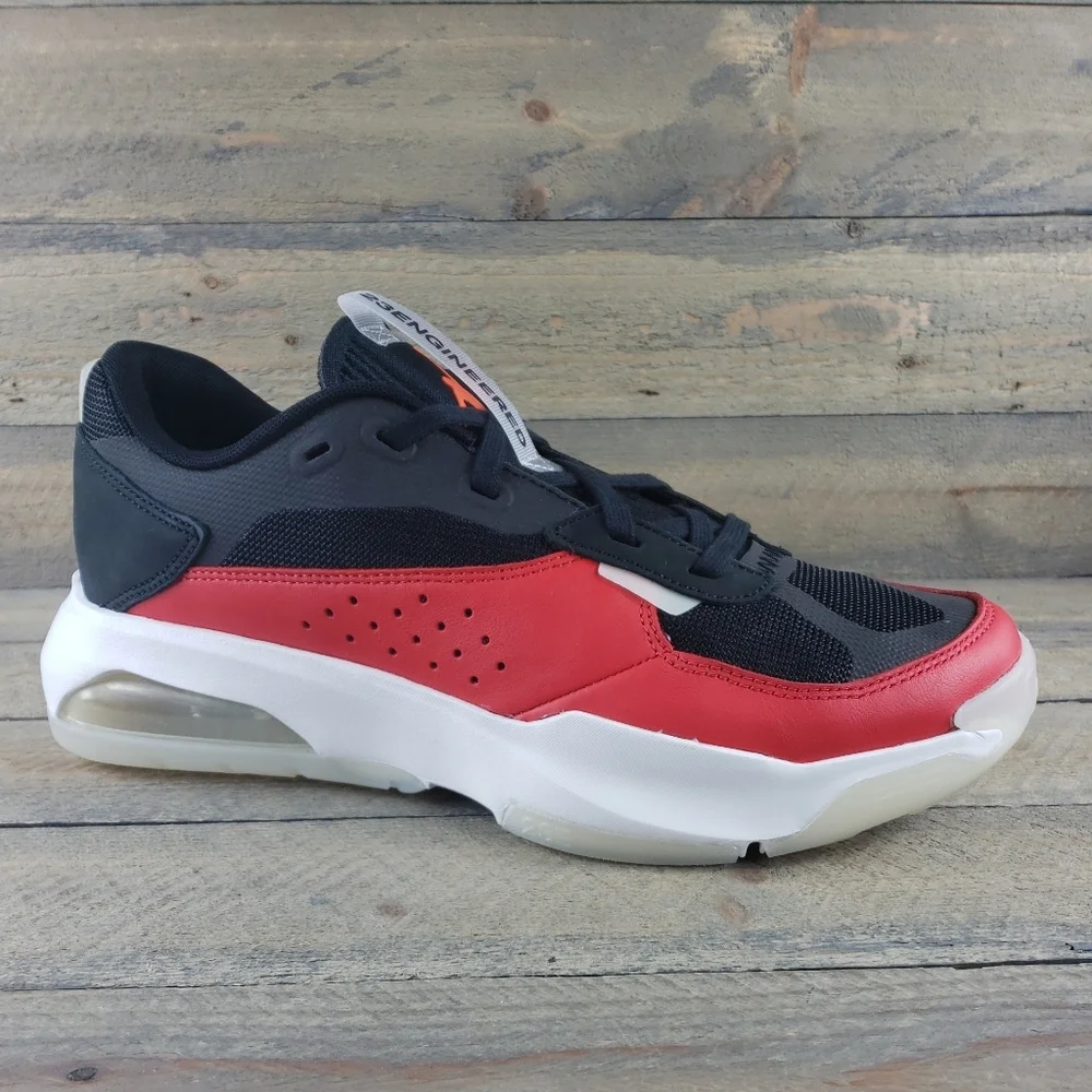 Nike Jordan Air 200E Men's Shoes Sneakers Black Chili Red NEW